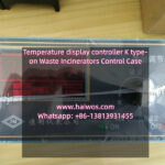 Temperature display controller K type for waste incinerator control case