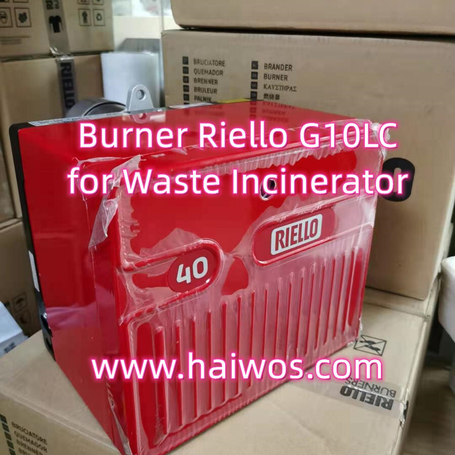 Burner Riello Model G10LC for Waste Incinerator