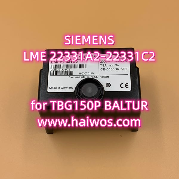Siemens Burner Controller LME 22331A2-22331C2 for TBG150P BALTUR