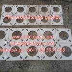 Fire proof flange gasket for burner